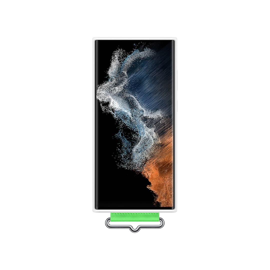 کاور سیلیکونی سامسونگ S22 Ultra همراه بند نگهدارنده — تصویر ۵
