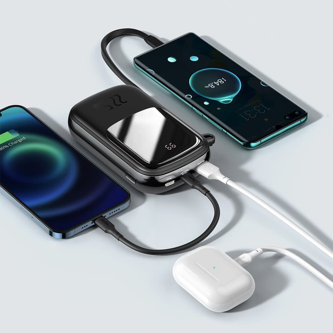 پاوربانک باسئوس مدل PPQD-I01 — تصویر ۷