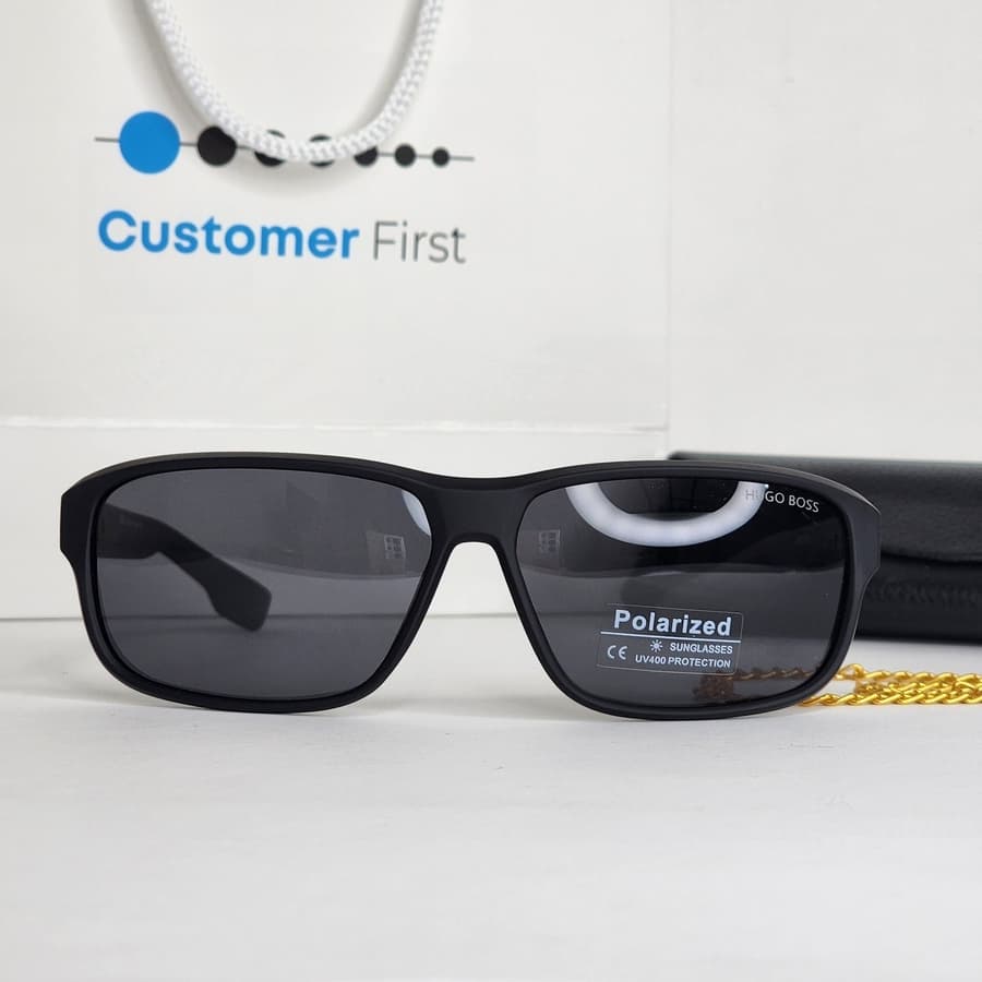 عینک افتابی مردانه بیس دار HUGO BOSS کد b816