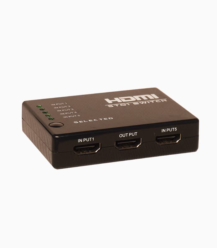 سوییچ 5 پورت HDMI وی نت V-K204
