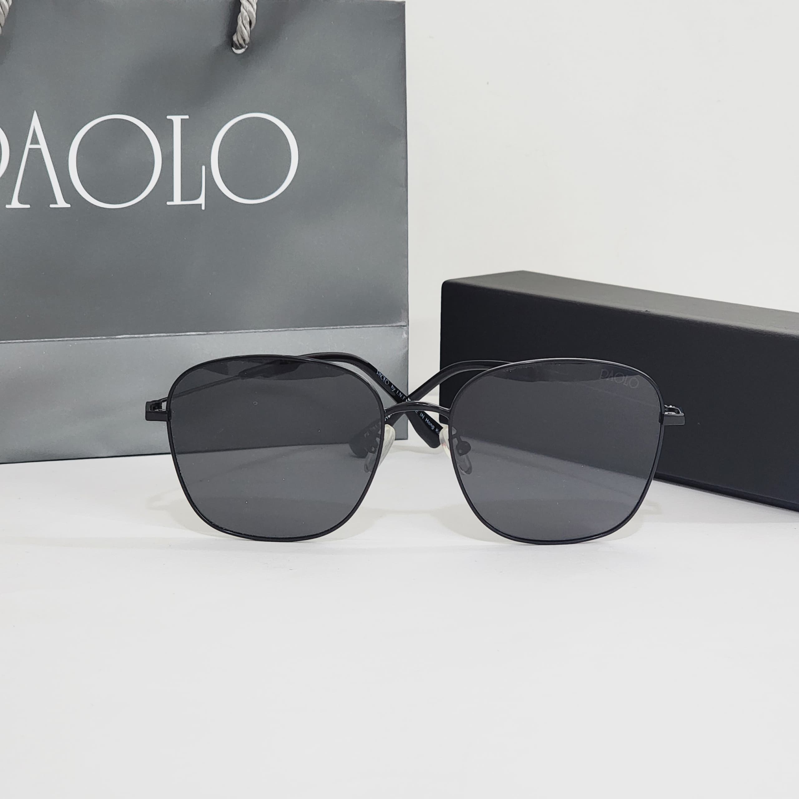 عینک افتابی فلزی مردانه برند PAOLO کد b616