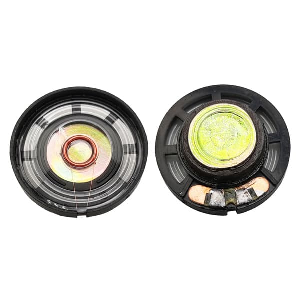 اسپیکر تخت عروسکی 8 اهم 0.25 وات قطر 27 میلیمتر — تصویر ۲