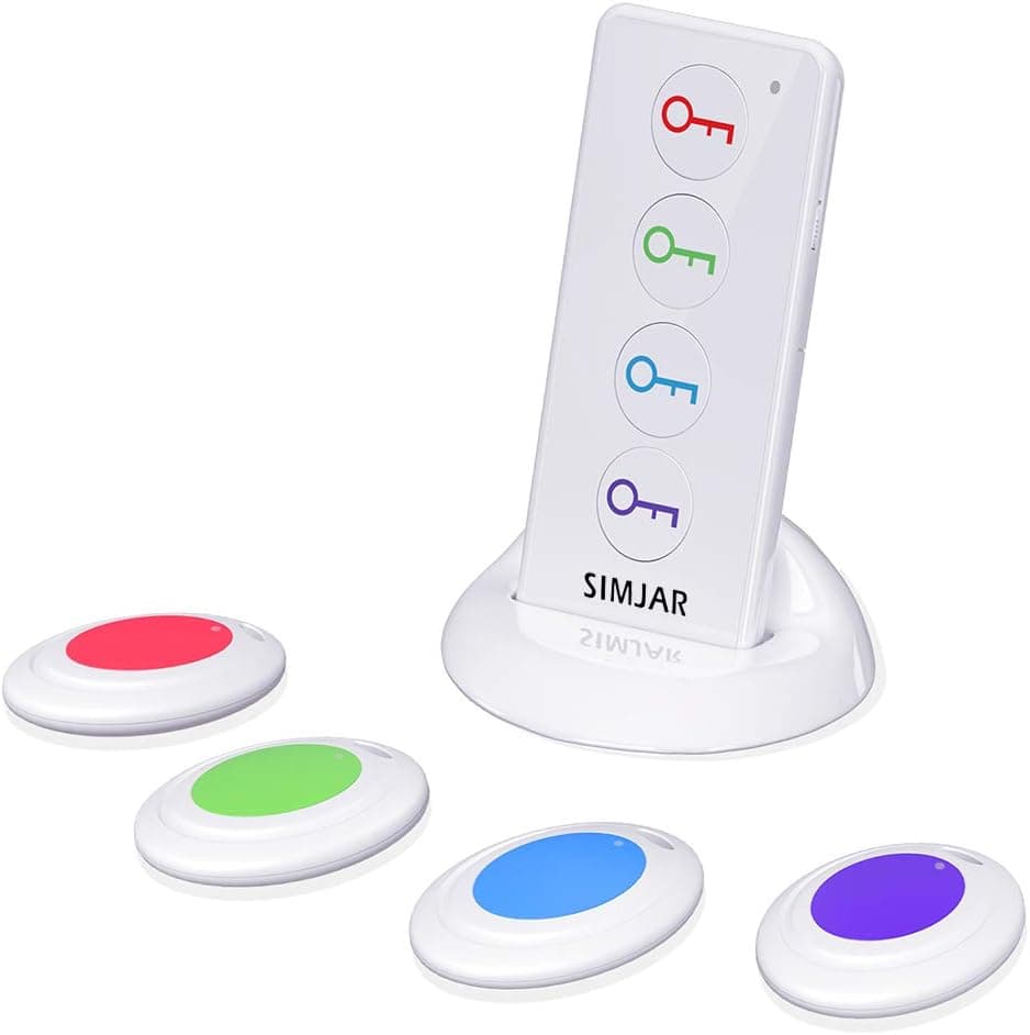 کلید یاب وایرلس 4 آویز برند Simjar