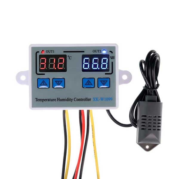 ترموستات دما و رطوبت مدل 12 ولت XH-W1099 — تصویر ۲