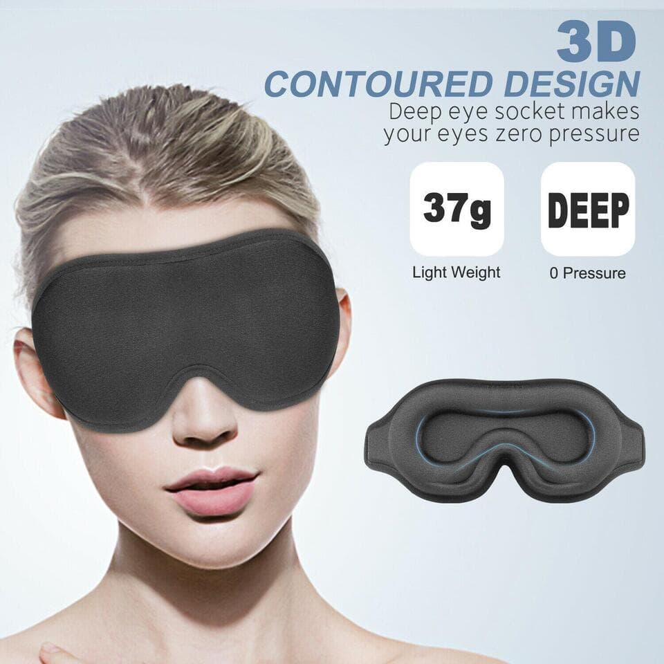 چشم بند استراحت ابریشمی سه بعدی برند Relax Blindfold — تصویر ۸