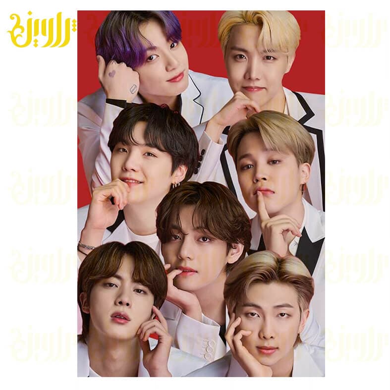 عکس پولاروید k-pop کد 64p3bts