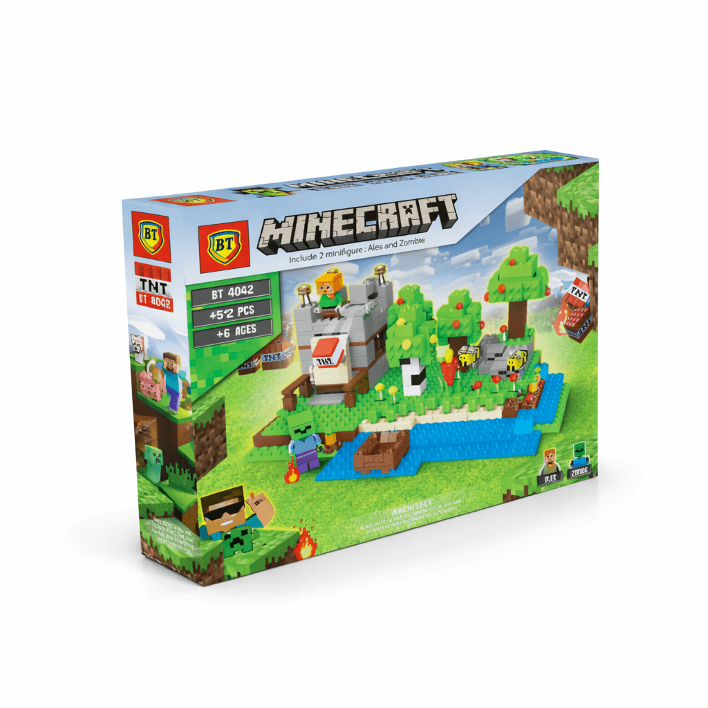 لگو قلعه Minecraft ماینکرافت 512 قطعه