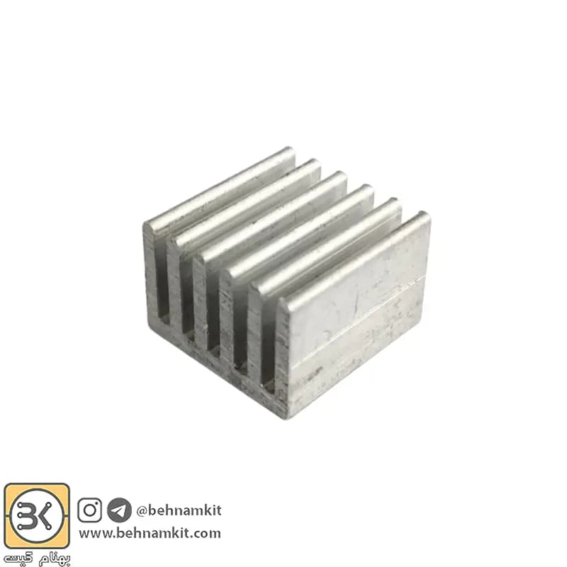 هیت سینک تخت 15*15 ميليمتر ارتفاع 10 ميليمتر