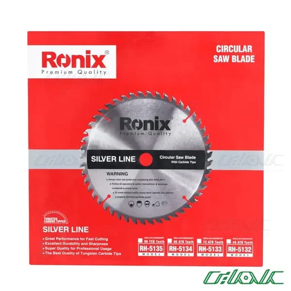 تیغ اره الماسه MDF SILVERLINE رونیکس مدل 5135 — تصویر ۳