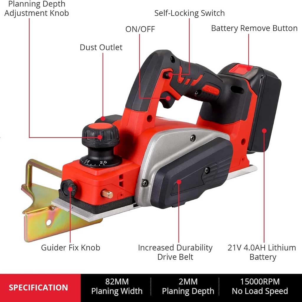 رنده نجاری شارژی bs — تصویر ۶