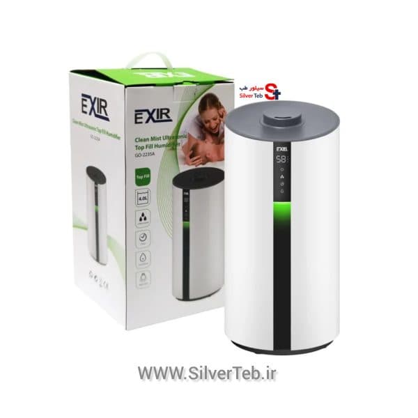 بخور 4 لیتری سرد دیجیتال با 1 سال گارانتی شرکت اکسیر مدل 2235A EXIR