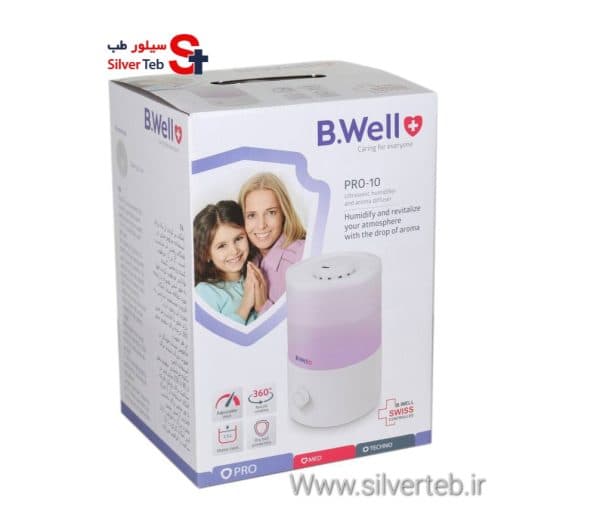 دستگاه بخور سرد بی ول مدل PRO-10 ا B.WELL ULTRASONIC HUMIDIFIER AND AROMA DIFFUSER PRO-10