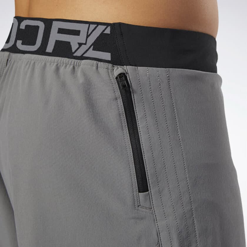 شلوارک مردانه ریباک مدل Reebok Combat Boxing Shorts In Grey D96005 — تصویر ۴