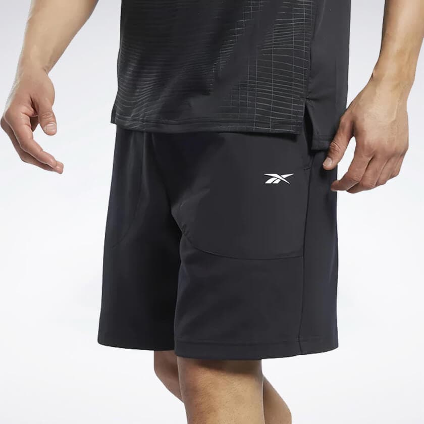 شلوارک مردانه ریباک مدل Reebok Knit Woven Mens Training Shorts FS8488