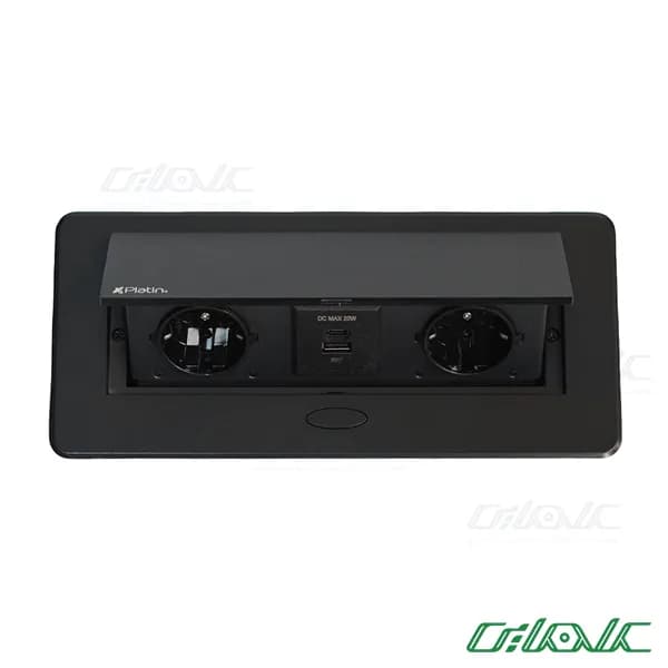 پریز توکار پلاتین مدل 2G-1074 — تصویر ۳