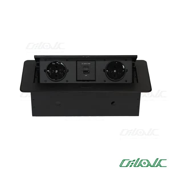 پریز توکار پلاتین مدل 2G-1074 — تصویر ۲