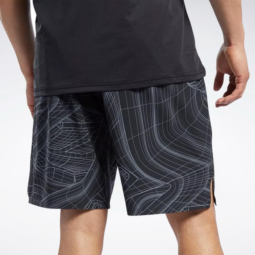شلوارک مردانه ریباک مدل Reebok Mens Stretchy Speed Athletic Workout Shorts FU2905 — تصویر ۲