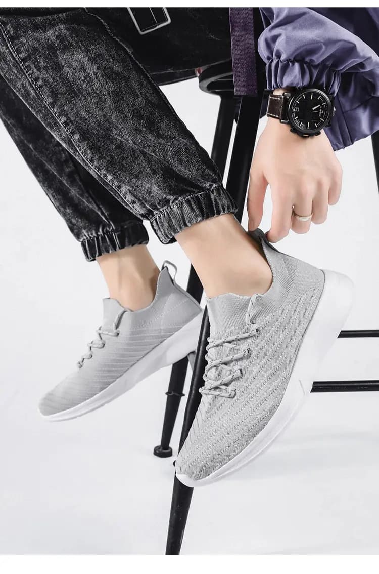 کفش ورزشی میجیا شیائومی FREETIE Cloud Bullet Popcorn Socks Antibacterial Light Running Shoes — تصویر ۳