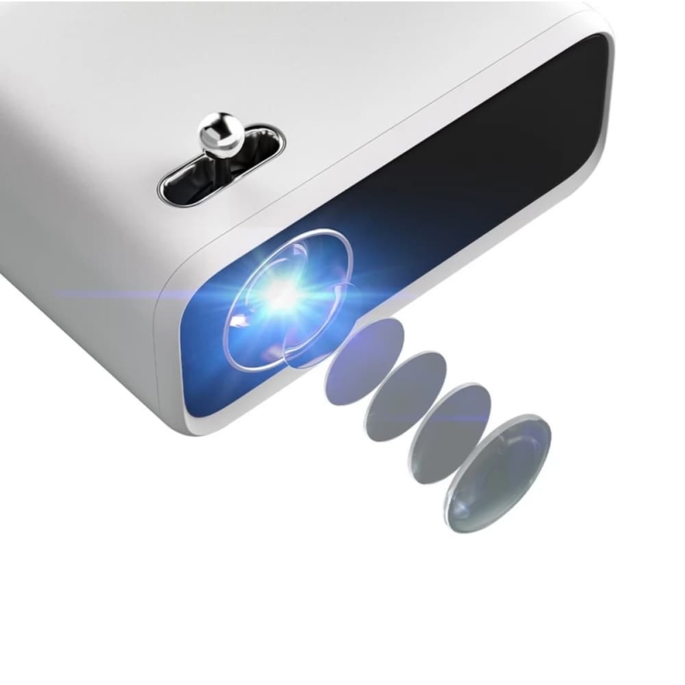 ویدیو پروژکتور ونبو مدل Wanbo Mini Projector Portable projector — تصویر ۴