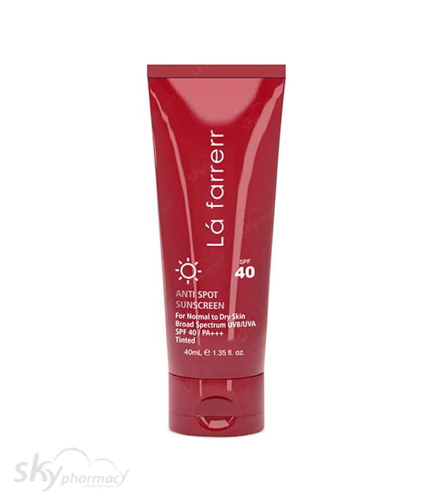 کرم ضد آفتاب SPF40 پوست خشک و معمولی لافارر