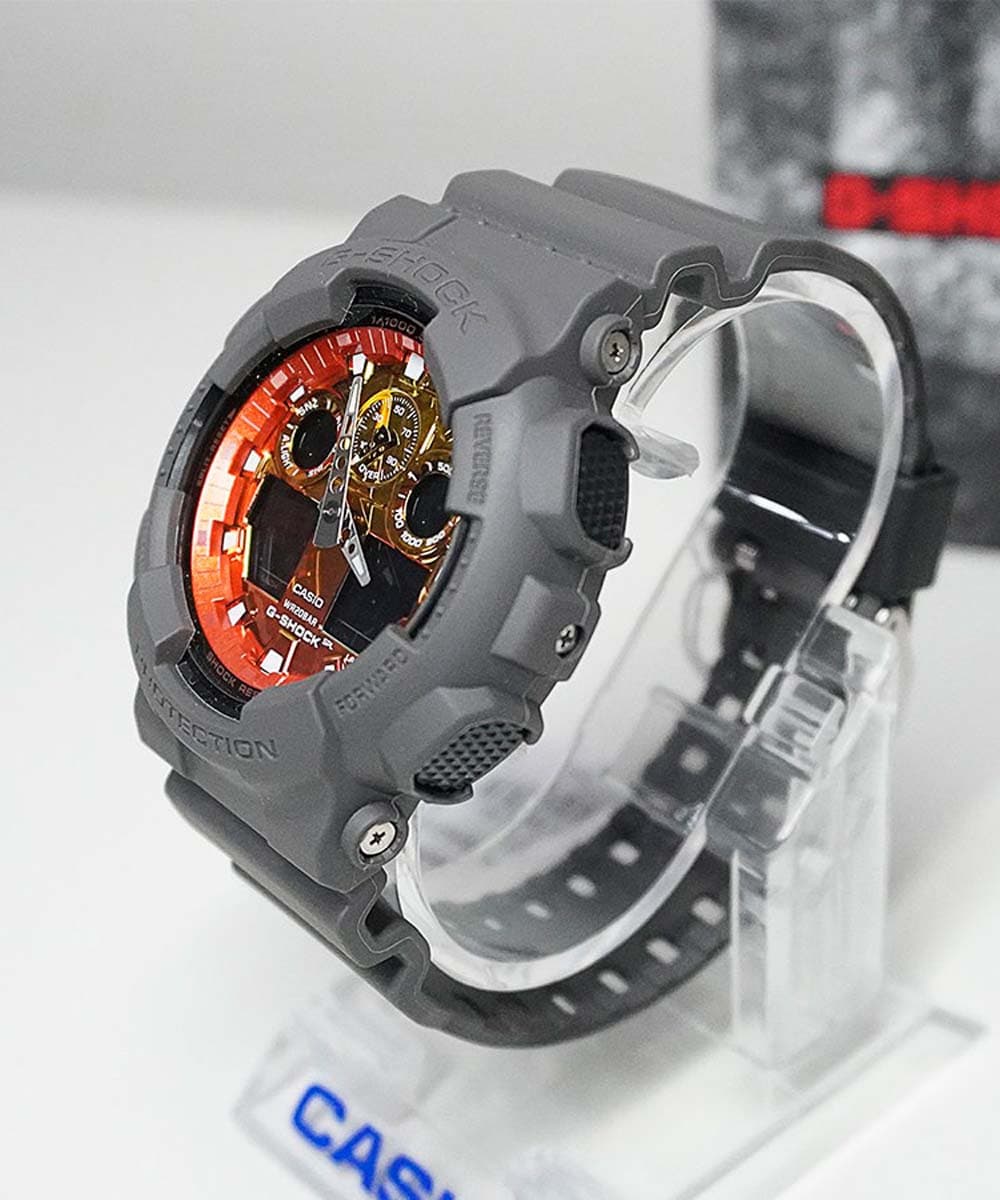 ساعت مچی مردانه کاسیو جی شاک مدل ‎GA-100FL-8ADR — تصویر ۸