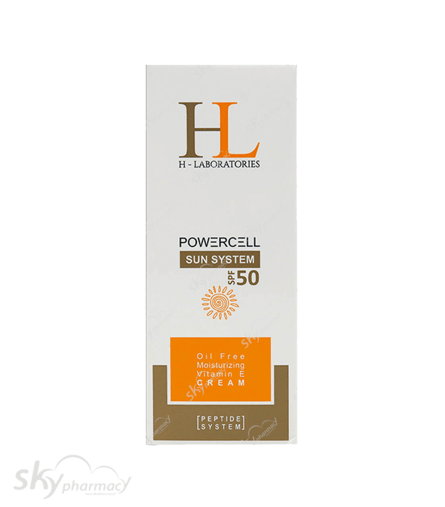 کرم ضد آفتاب بی رنگ اچ ال SPF50 حجم 50 میل — تصویر ۲