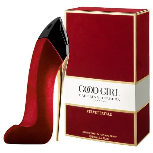 عطر ادکلن مینی گود گرل ولوت فتال(قرمز مخملی) برندینی | Carolina Herrera Good Girl Velvet Fatale Brandini حجم 33 میل — تصویر ۵