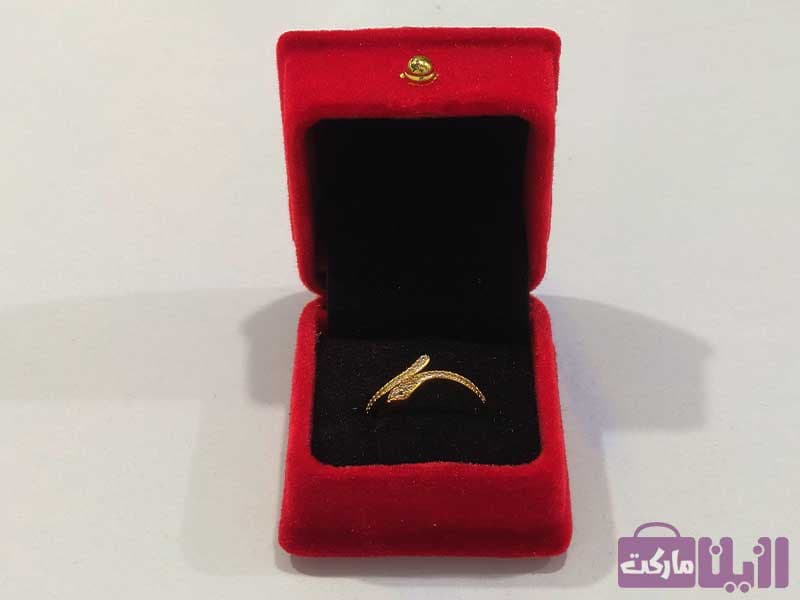 انگشتر طرح مار کد 02