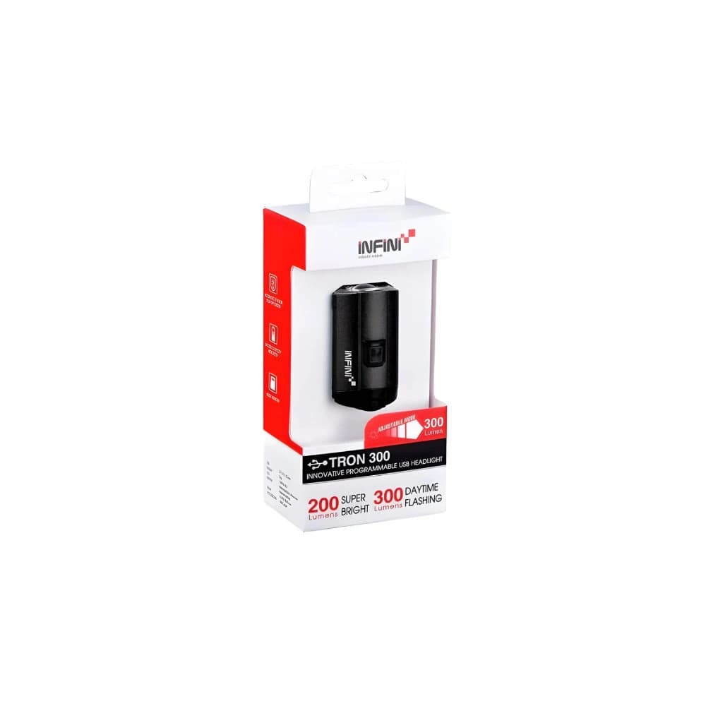 چراغ جلو دوچرخه اینفینی مدل I-281P TRON300 — تصویر ۵