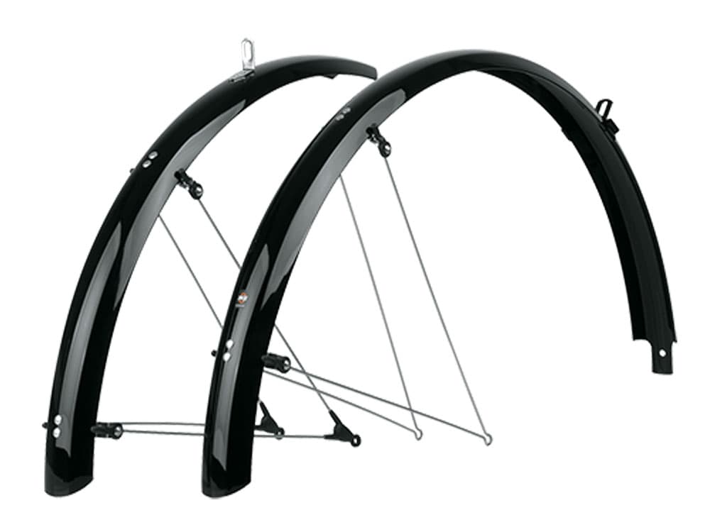 گلگیر دوچرخه اس کی اس مدل BLUEMELS REFLECTIVE 28″ 45 BLACK SET — تصویر ۲