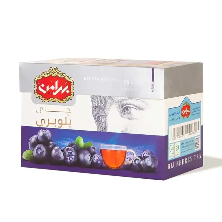 دمنوش چای بلوبری بهرامن