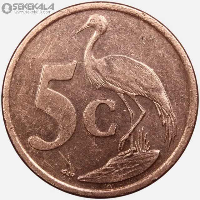 سکه 5 سنت آفریقای جنوبی 2010
