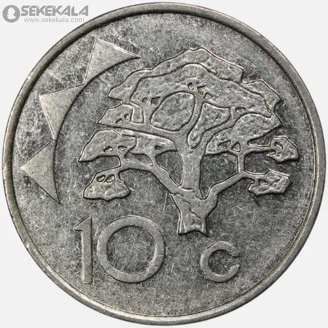 سکه 10 سنت کمیاب نامیبیا 1996