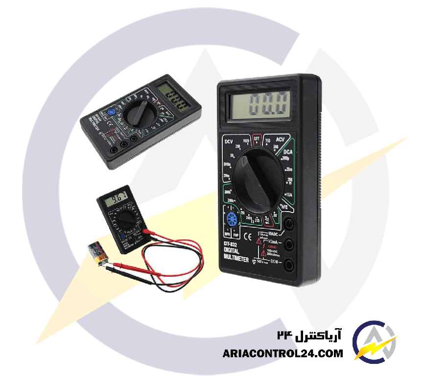 مولتی متر کتابی مدل DT-832 — تصویر ۲