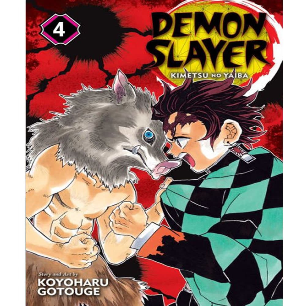 مانگا DEMON SLAYER شیطان کش جلد 4