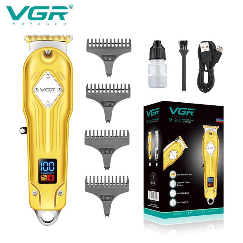 ماشین اصلاح و خط زن شارژی وی جی آر VGR V-261