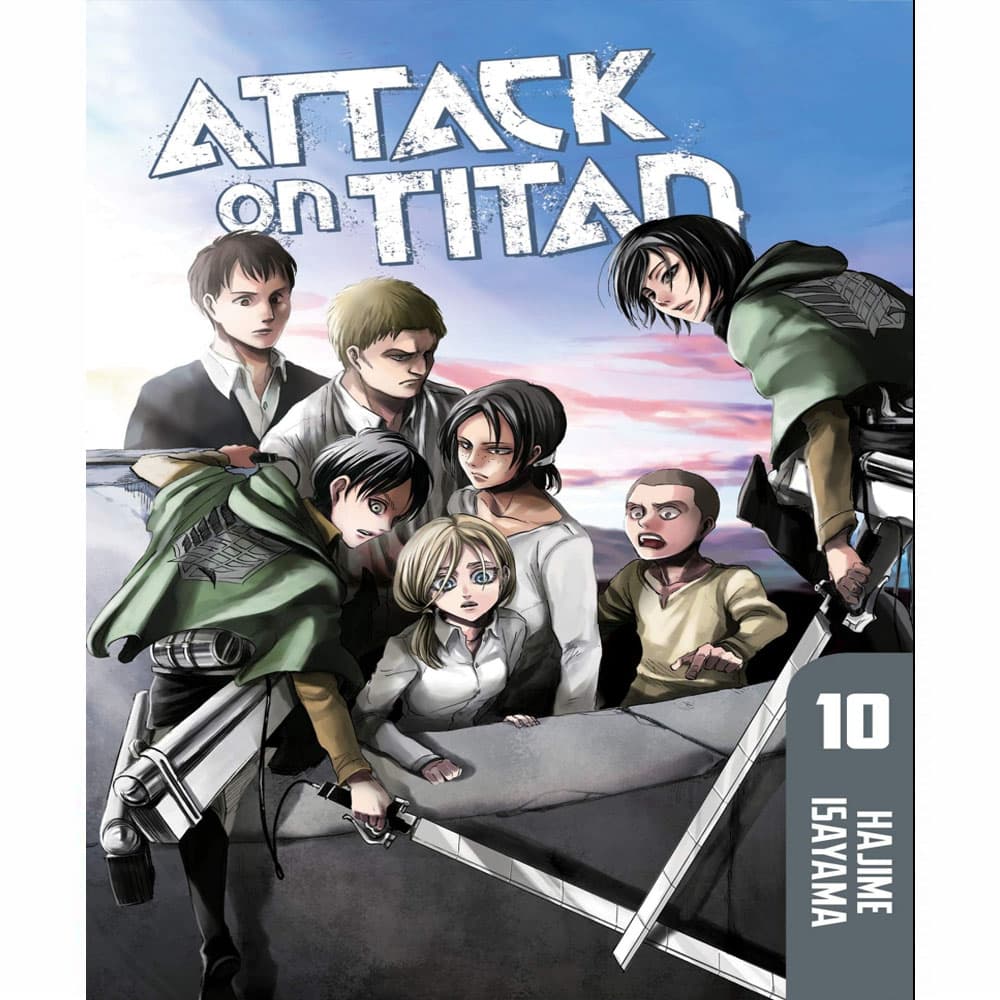 مانگا ATTACK ON TITAN مانگا اتک آن تایتان جلد 10