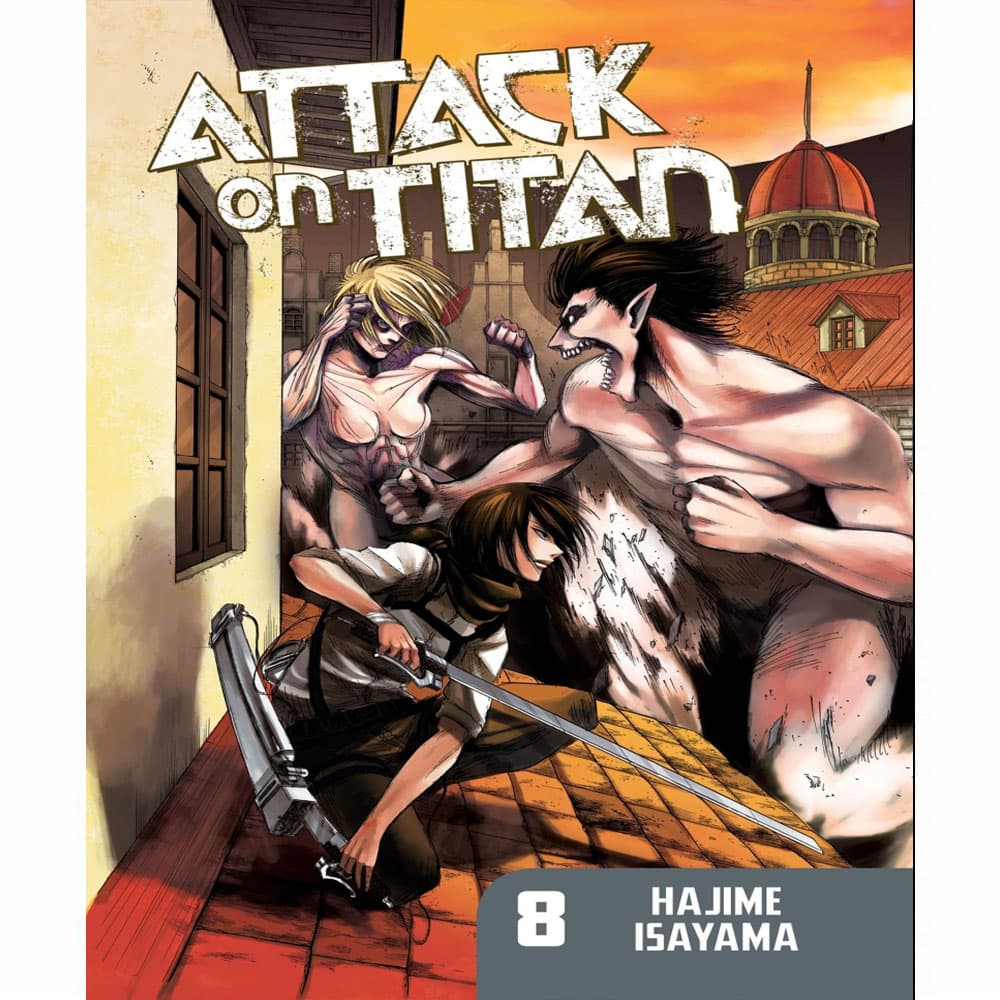 مانگا ATTACK ON TITAN مانگا اتک آن تایتان جلد 8