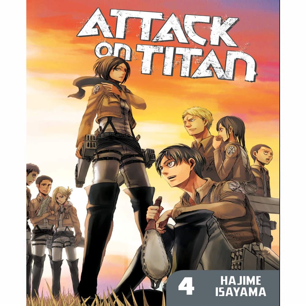 مانگا ATTACK ON TITAN مانگا اتک آن تایتان جلد 4
