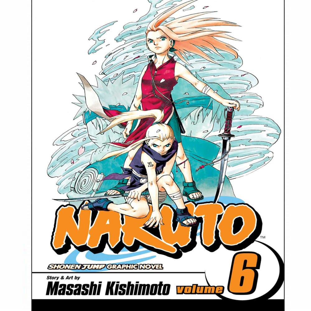 مانگا Naruto مانگای ناروتو به زبان انگلیسی جلد 6