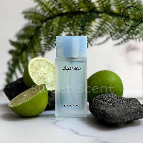 عطر ادکلن مینی دی اند جی لایت بلو زنانه دلگادو | Dolce Gabbana Light Blue Delgado حجم 25 میل