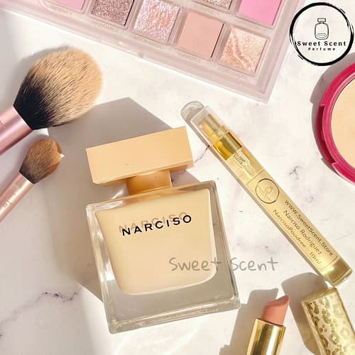 تستر ادوپرفیوم عطر و ادکلن زنانه نارسیس(نارسیسو) رودریگز پودری | Narciso Rodriguez Poudree در حجم 90 میل و دکانت 10 میل — تصویر ۳