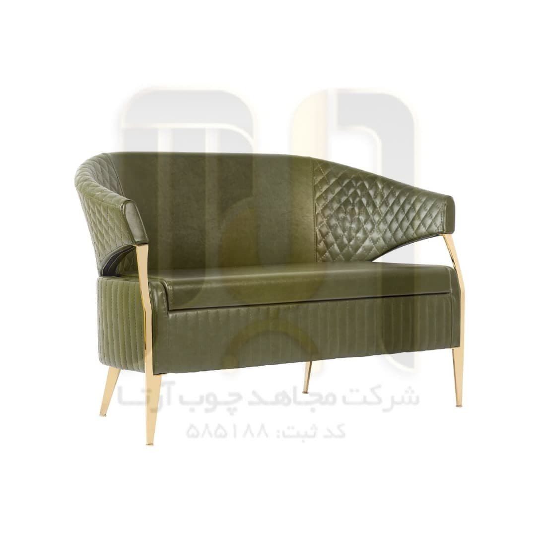 نیم ست اداریالکا دونفره پایه pvd (مجاهد چوب آرتا)