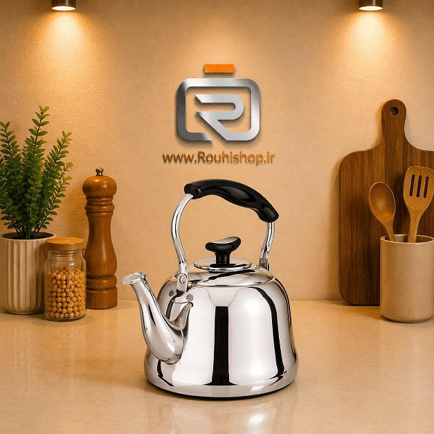 کتری تمام استیل 1 لیتر