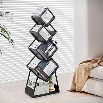 کتابخانه مدرن مدل مکعبی | نقد و اقساط مبلمان اورلین مدل 967716