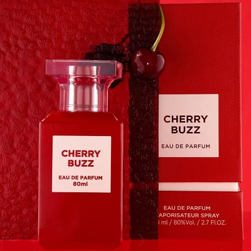 عطر ادکلن هاردباکس تام فورد الکتریک چری فرگرانس ورد | Tom Ford Electric Cherry (Cherry Buzz) حجم 80 میل(شرکتی) — تصویر ۳