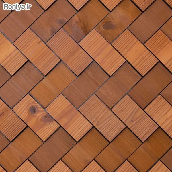 دیوارپوش چوبی جدید پشت چسبدار