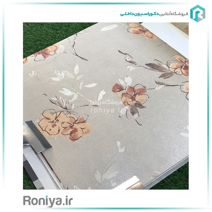 کاغذ دیواری مدرن طرح گل کد 20103