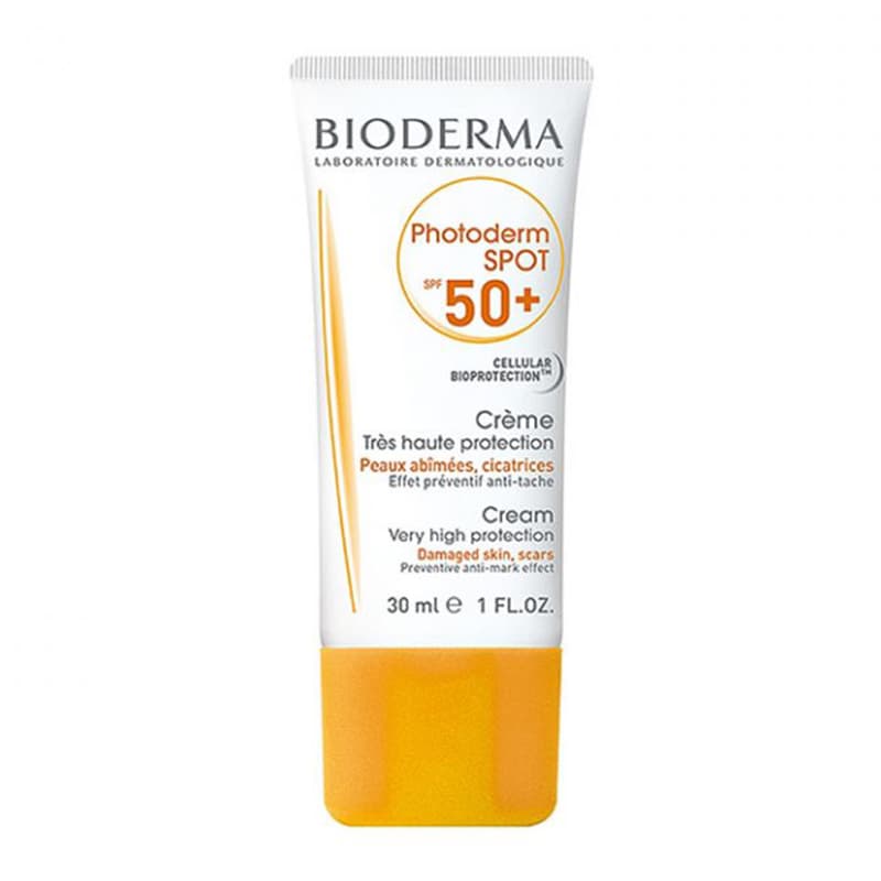 کرم ضد آفتاب SPF 50 بیودرما اسپات