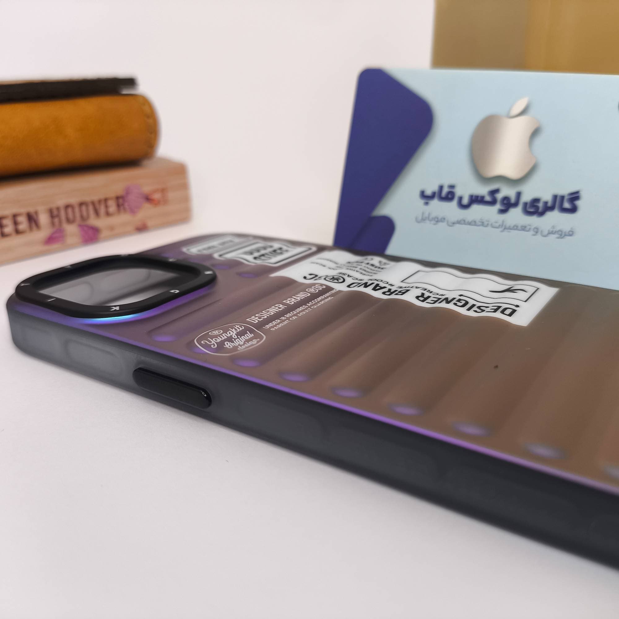قاب Youngkit یانگ کیت The Secret Color بنفش برای آیفون 14پرومکس — تصویر ۳